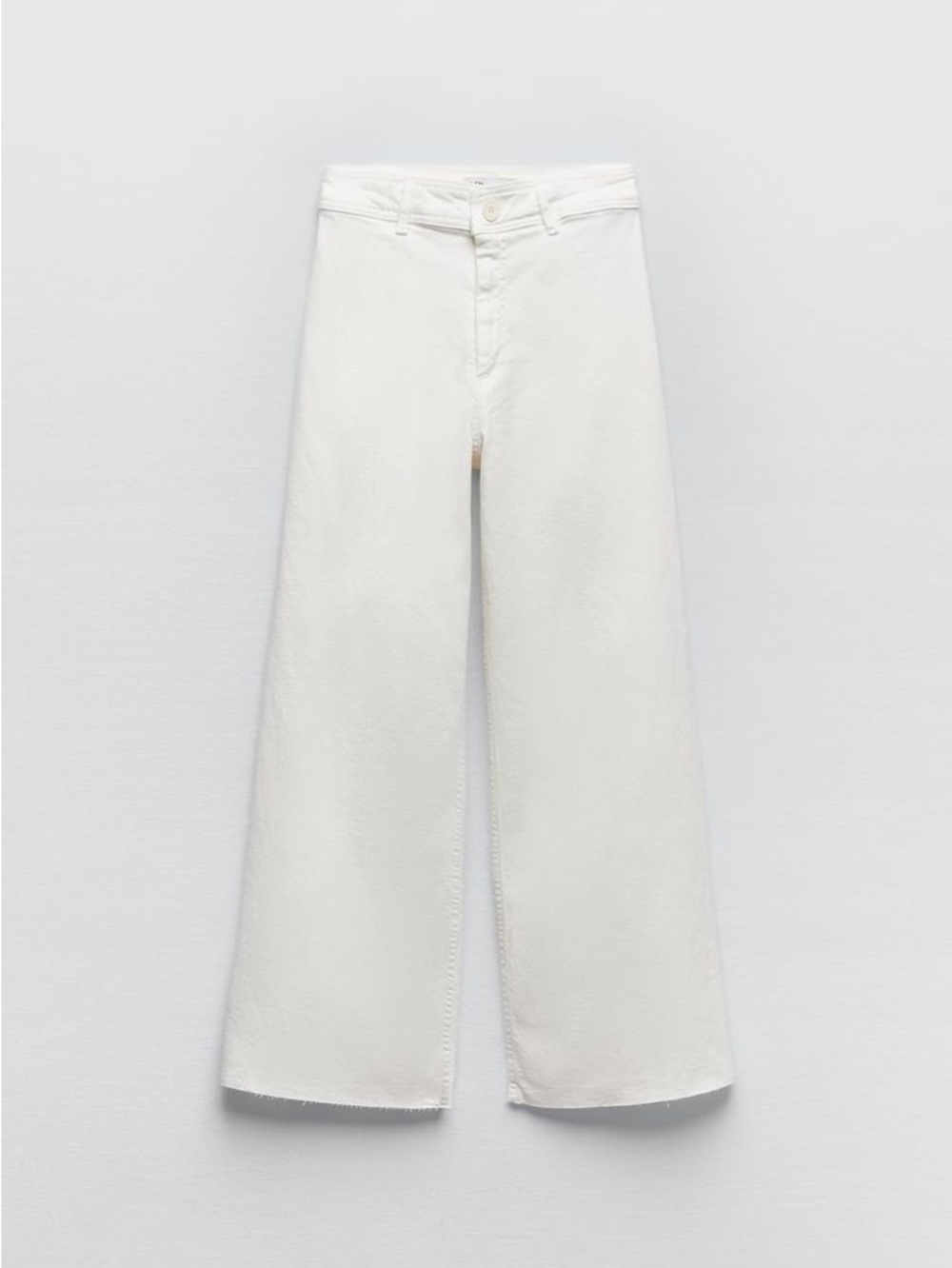 Zara The Marine Straight White Jeans - Picture 2 of 10